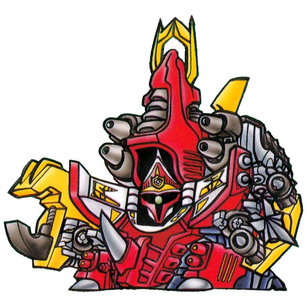 元祖SD ザウエルアールジャジャ スーパーディ フォルメワールド　ザタリオン 72-KT1809-80: BANDAI 元祖SDガンダム スーパーデフォルメ